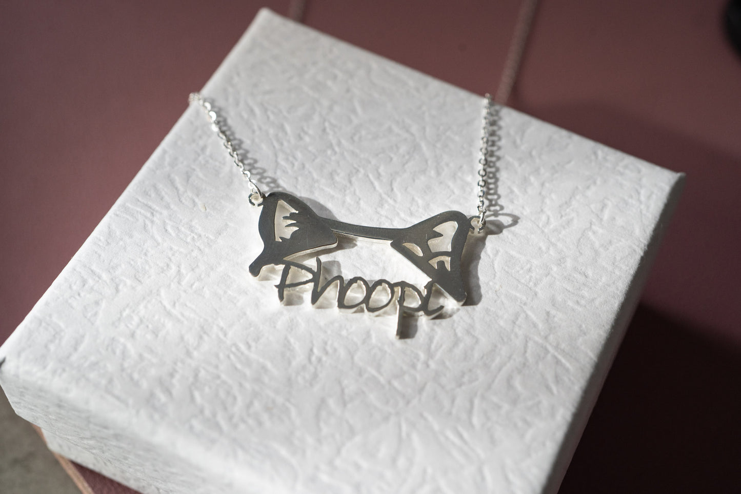 Personalised Named Cat Necklace, Cat Named Necklace, Personalised Cat Memorial Gift