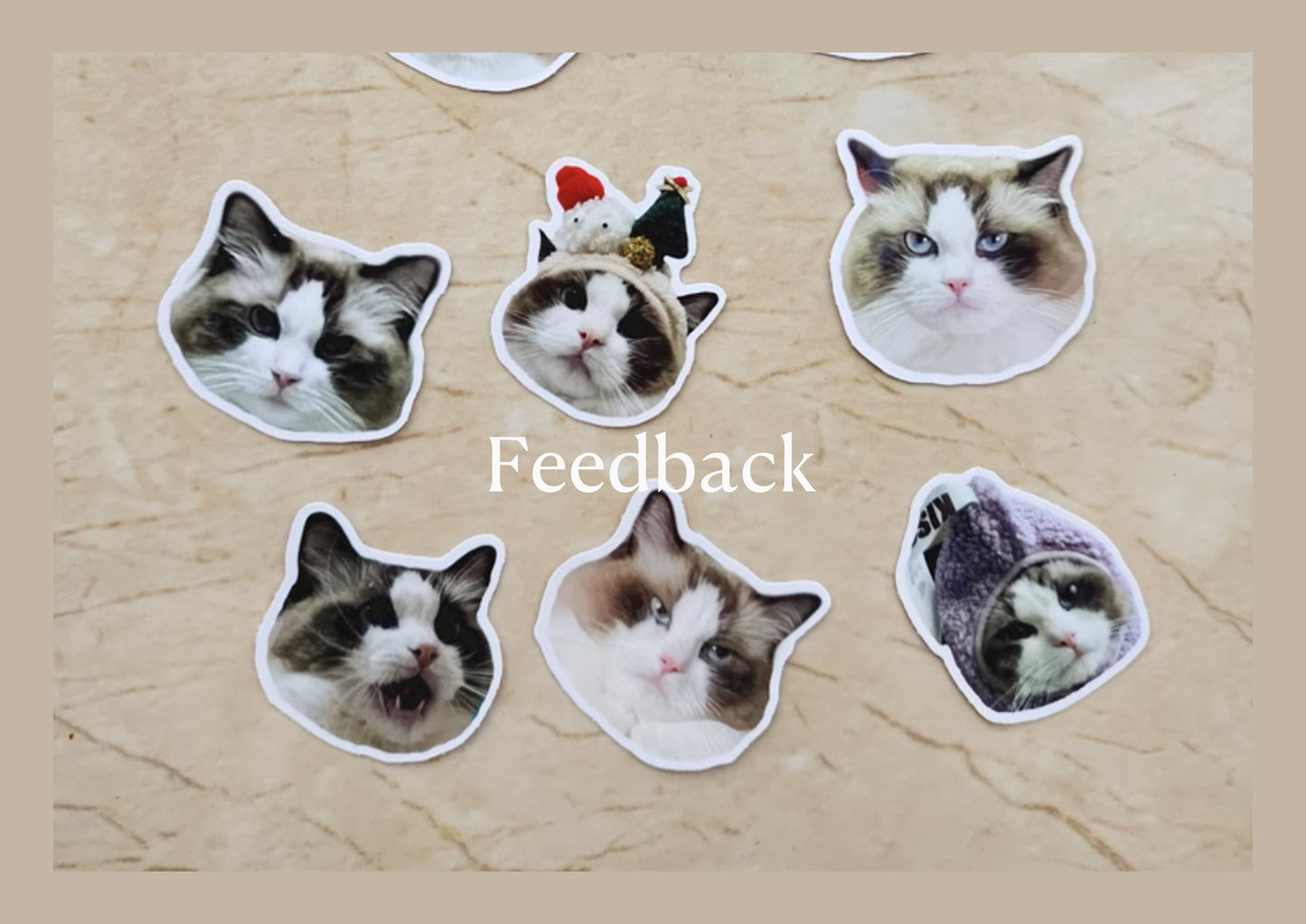 Custom Stickers, Custom Irregular-Shaped Stickers, DIY Stickers, Personalised Pet Stickers