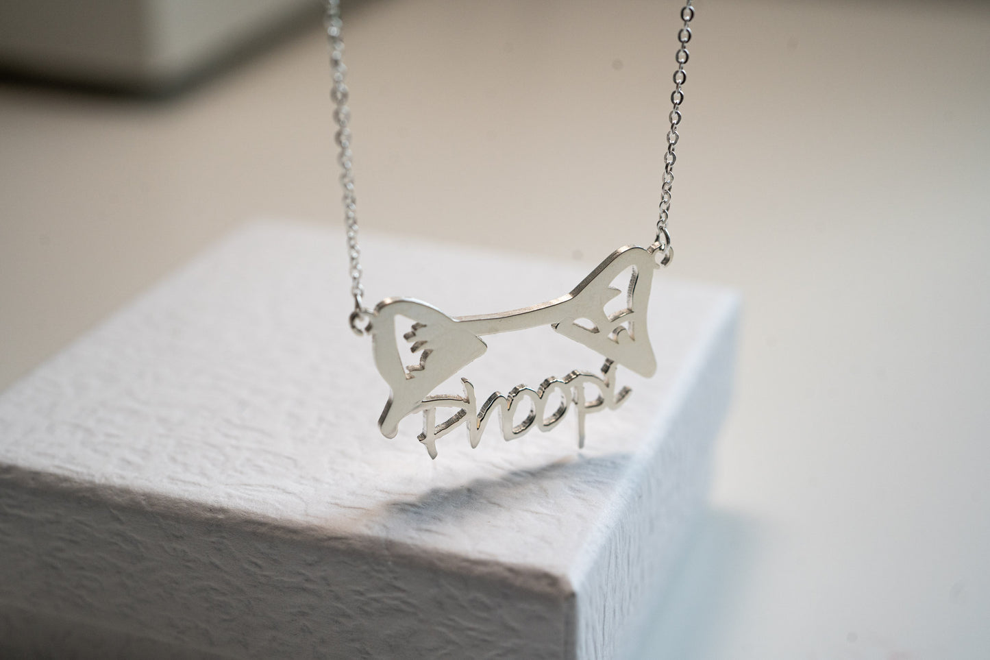 Personalised Named Cat Necklace, Cat Named Necklace, Personalised Cat Memorial Gift