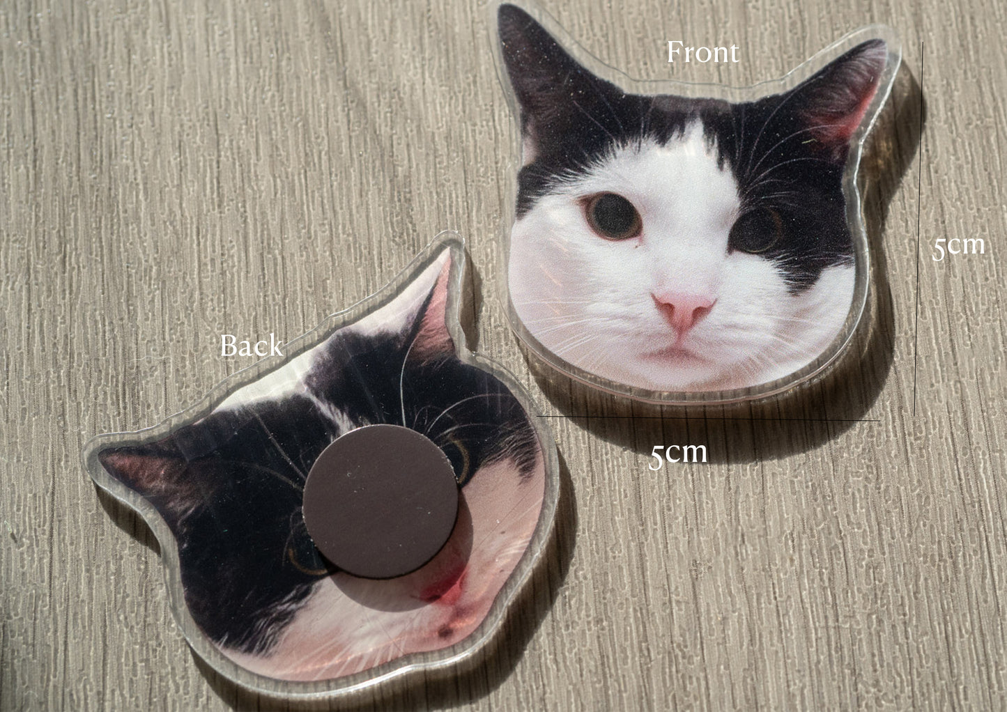 Personalised Photo Fridge Magnets, Custom Acrylic Fridge Magnets, Housewarming Gift