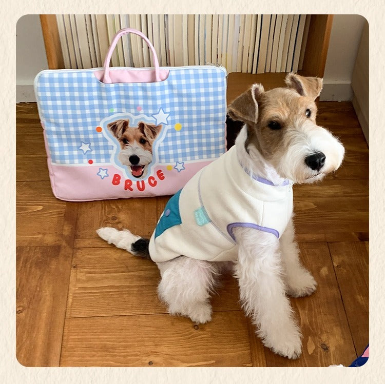 Personalised Pet Lover Laptop Sleeve with Custom Pet Illustration and Name | A Thoughtful Gift for Pet Owners, Perfect for Work, School or Travel