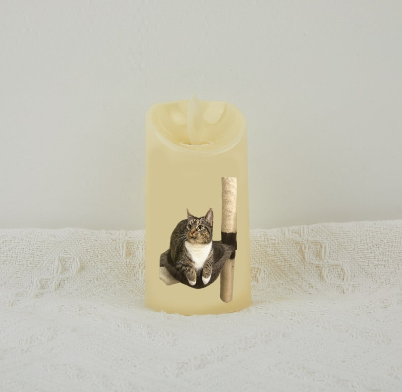 Custom Pet Candle – Personalised Decorative Candle with own Design, Unique Gift for Pet Lovers and Pet Memorials,Great Gift for Pet Parents, Birthdays, or Home Décor