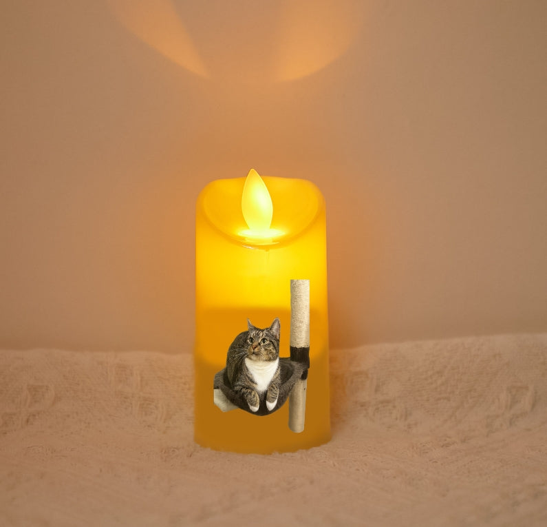 Custom Pet Candle – Personalised Decorative Candle with own Design, Unique Gift for Pet Lovers and Pet Memorials,Great Gift for Pet Parents, Birthdays, or Home Décor