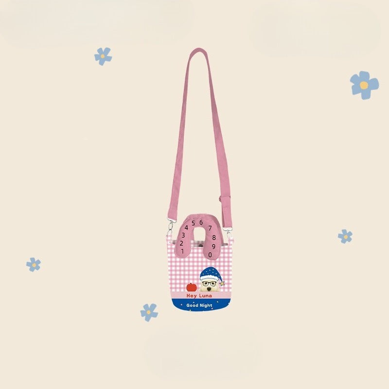 Custom Pet Portrait Crossbody Tote – Stylish Canvas Bag with Dog or Cat Design, Ideal for Walks, Errands, and Creative Gifts