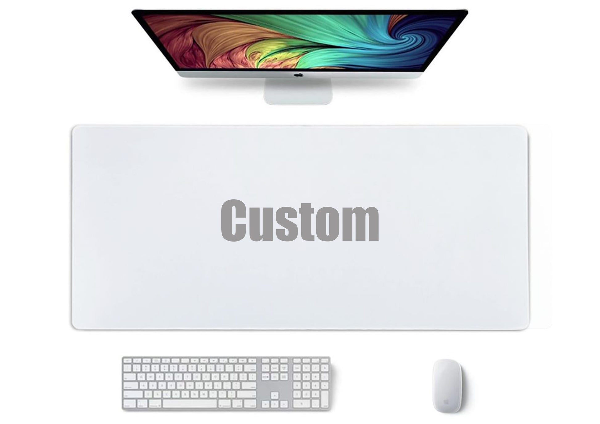 Custom Large Desk Mat And Mouse Pad, Custom Desk Pad, Custom Anime Mouse Pad
