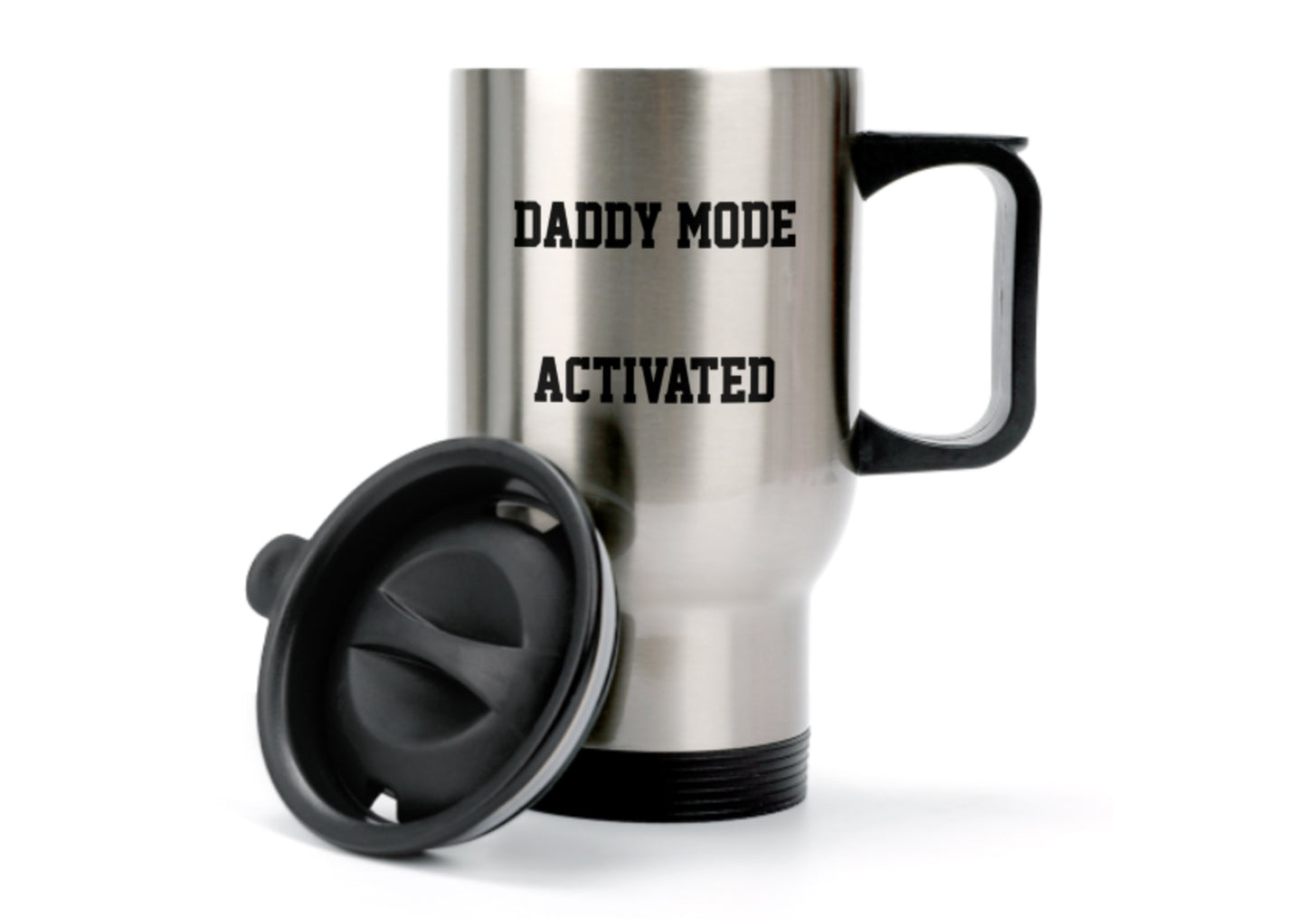 CUSTOM Insulated Travel Mug with Lid 14 oz Personalised Coffee Catcher Office Mug - Add Your Photos and Text