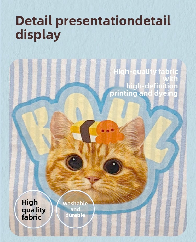 Custom Pet Mini Cosmetic Bag – Personalised Travel Pouch with Your Cat or Dog’s Photo | Portable Makeup & Toiletry Organiser | Cute Gift for Pet Lovers