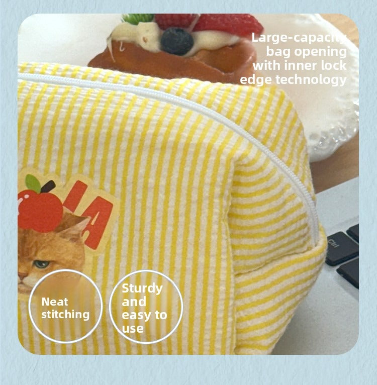 Custom Pet Mini Cosmetic Bag – Personalised Travel Pouch with Your Cat or Dog’s Photo | Portable Makeup & Toiletry Organiser | Cute Gift for Pet Lovers