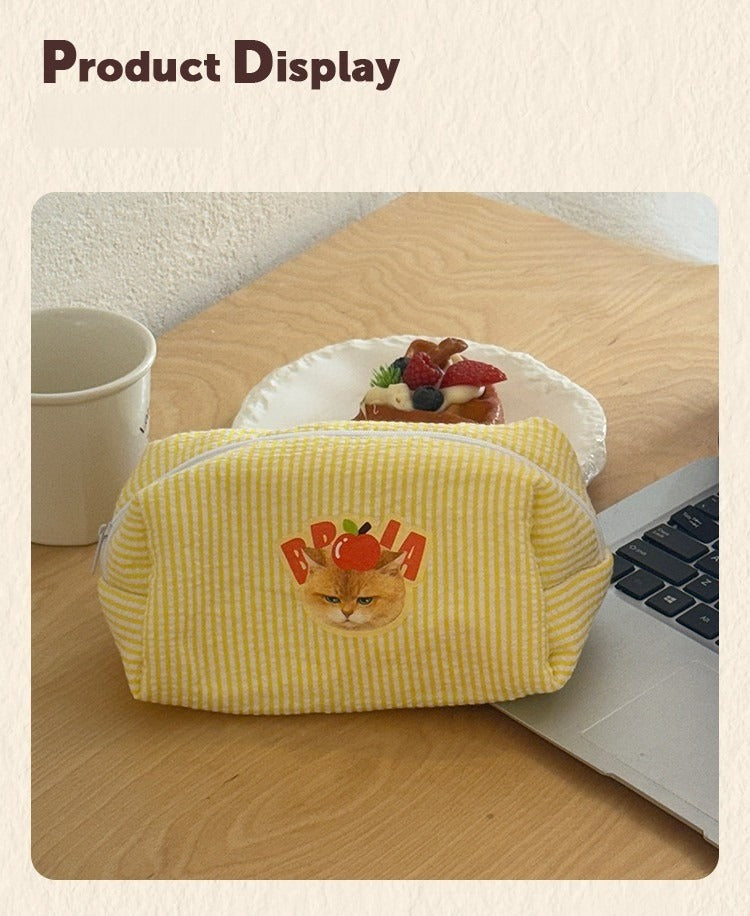 Custom Pet Mini Cosmetic Bag – Personalised Travel Pouch with Your Cat or Dog’s Photo | Portable Makeup & Toiletry Organiser | Cute Gift for Pet Lovers