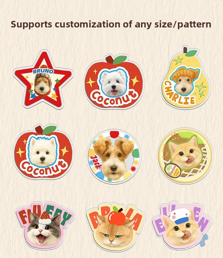 Custom Pet Clutch Bag for Women – Personalised Canvas Pouch with Your Pet’s Name or Photo | Stylish Organizer for Daily Essentials