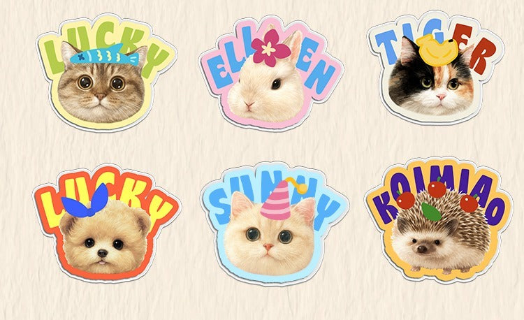 Custom Pet Mini Cosmetic Bag – Personalised Travel Pouch with Your Cat or Dog’s Photo | Portable Makeup & Toiletry Organiser | Cute Gift for Pet Lovers