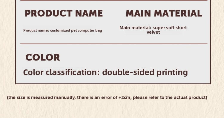Collection of customizable bags