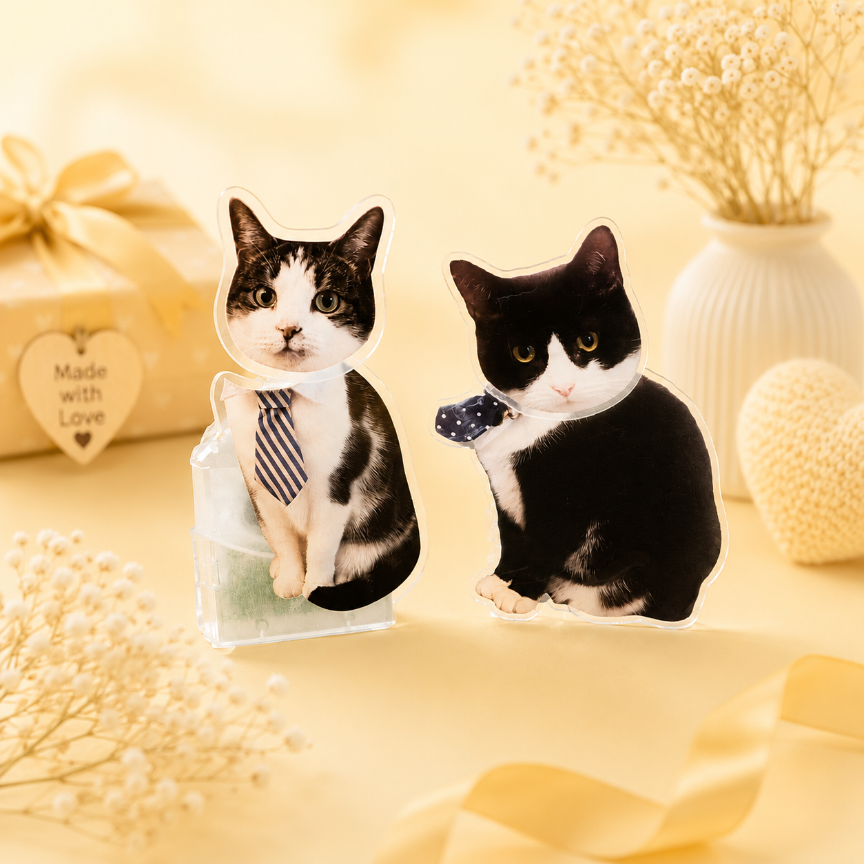 Custom Acrylic Pet Photo Bobblehead - 0