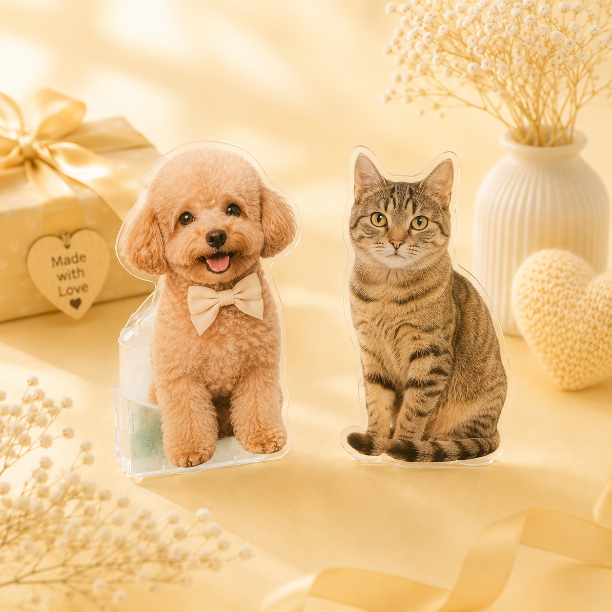 Custom Acrylic Pet Photo Bobblehead - 0