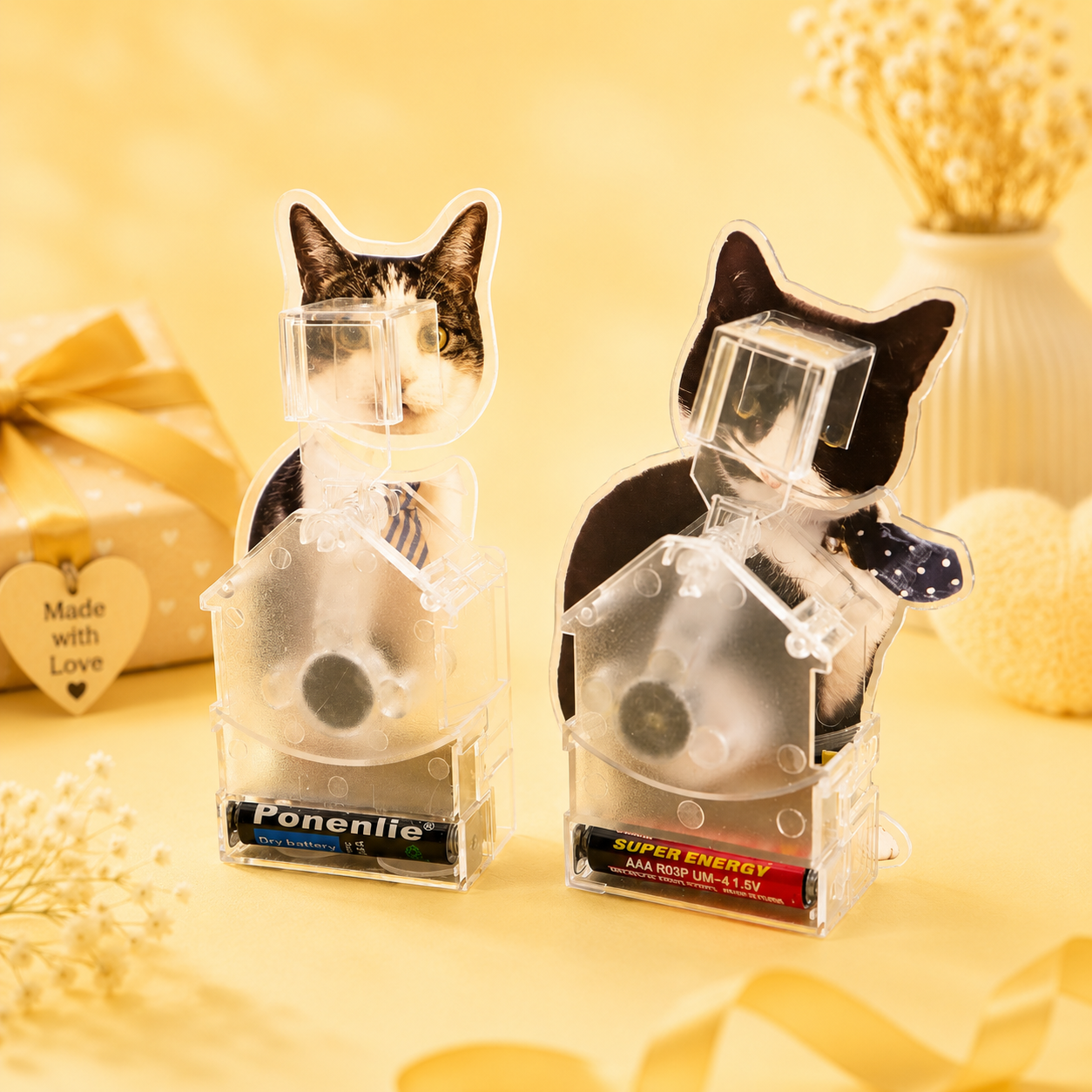 Custom Acrylic Pet Photo Bobblehead - 0