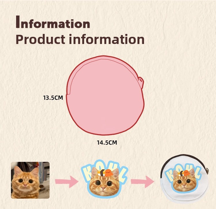 Custom Pet Coin Purse 
